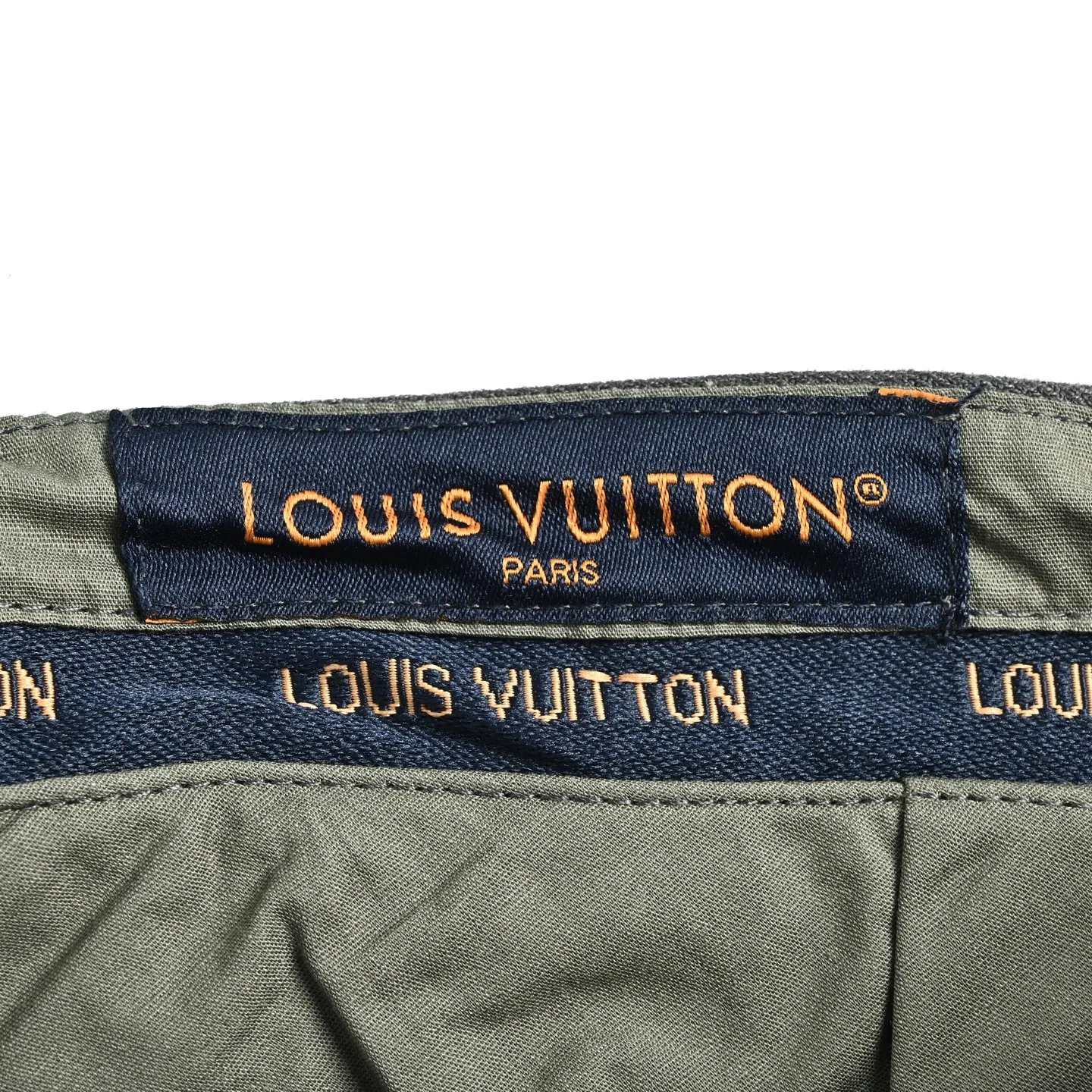 Louis Vuitton/Louis Vuitton 26ss chain wool trousers